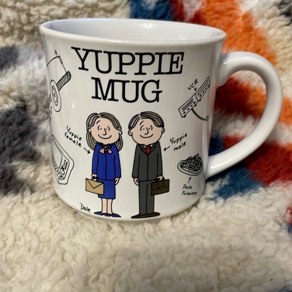 Dale Yuppie mug vintage